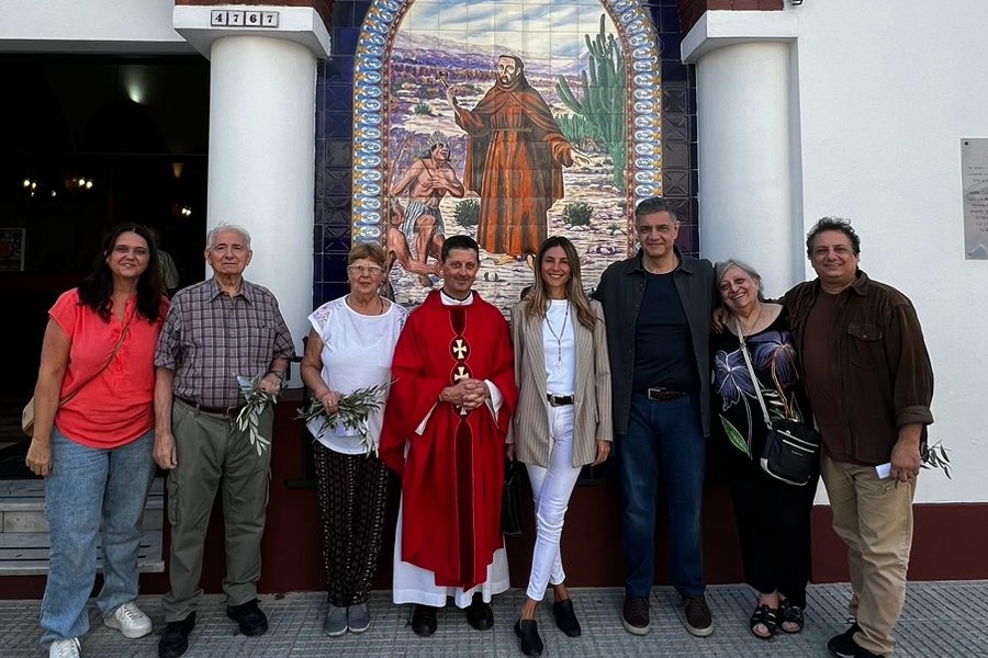 Jorge Macri participó de la tradicional celebración de Domingo de Ramos