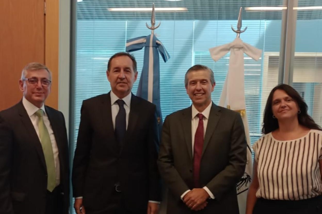 El Secretario General recibió a autoridades de la Iglesia de Jesucristo de los Santos de los Últimos Días