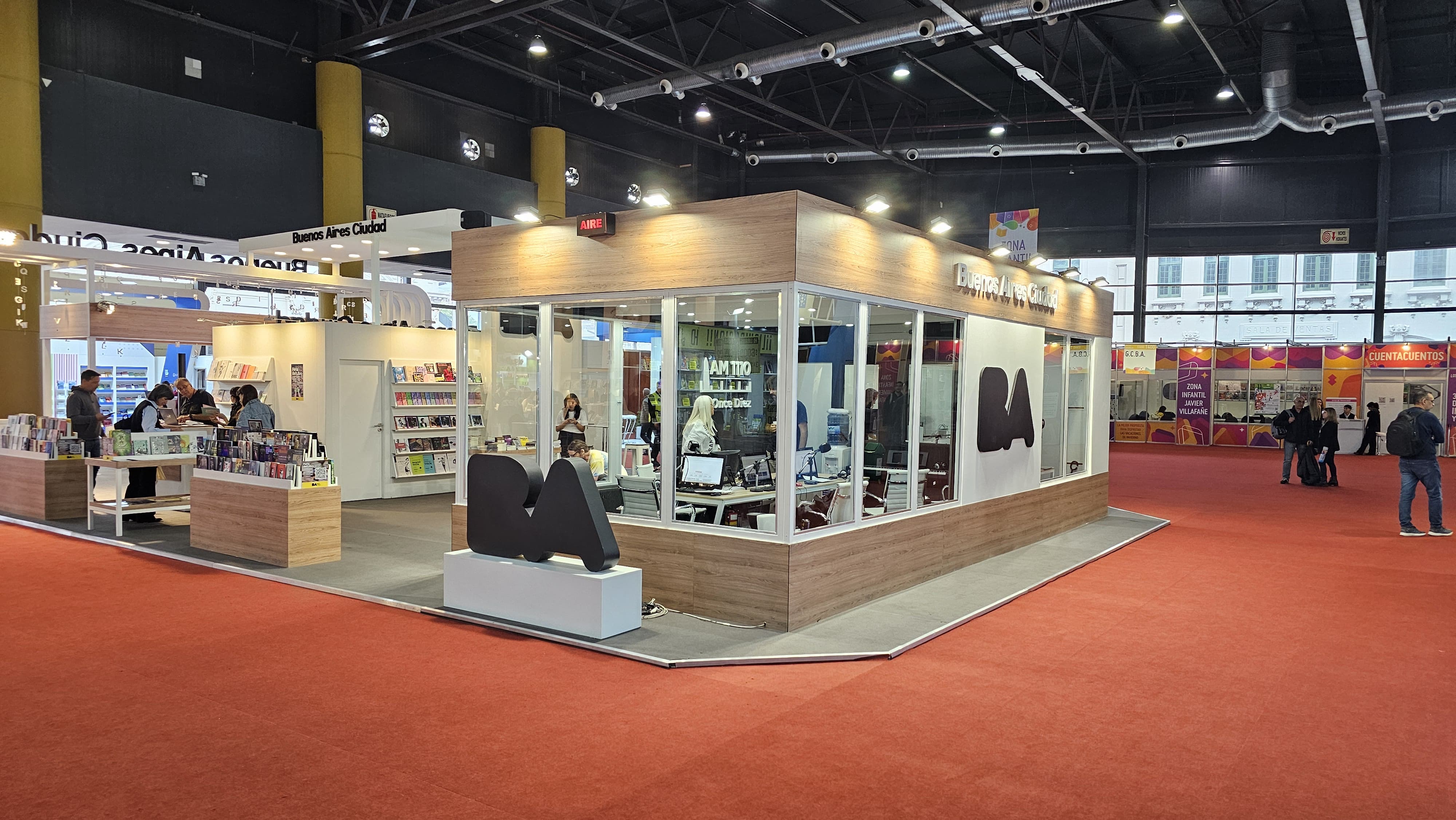 La Once Diez en vivo desde la Feria del Libro 