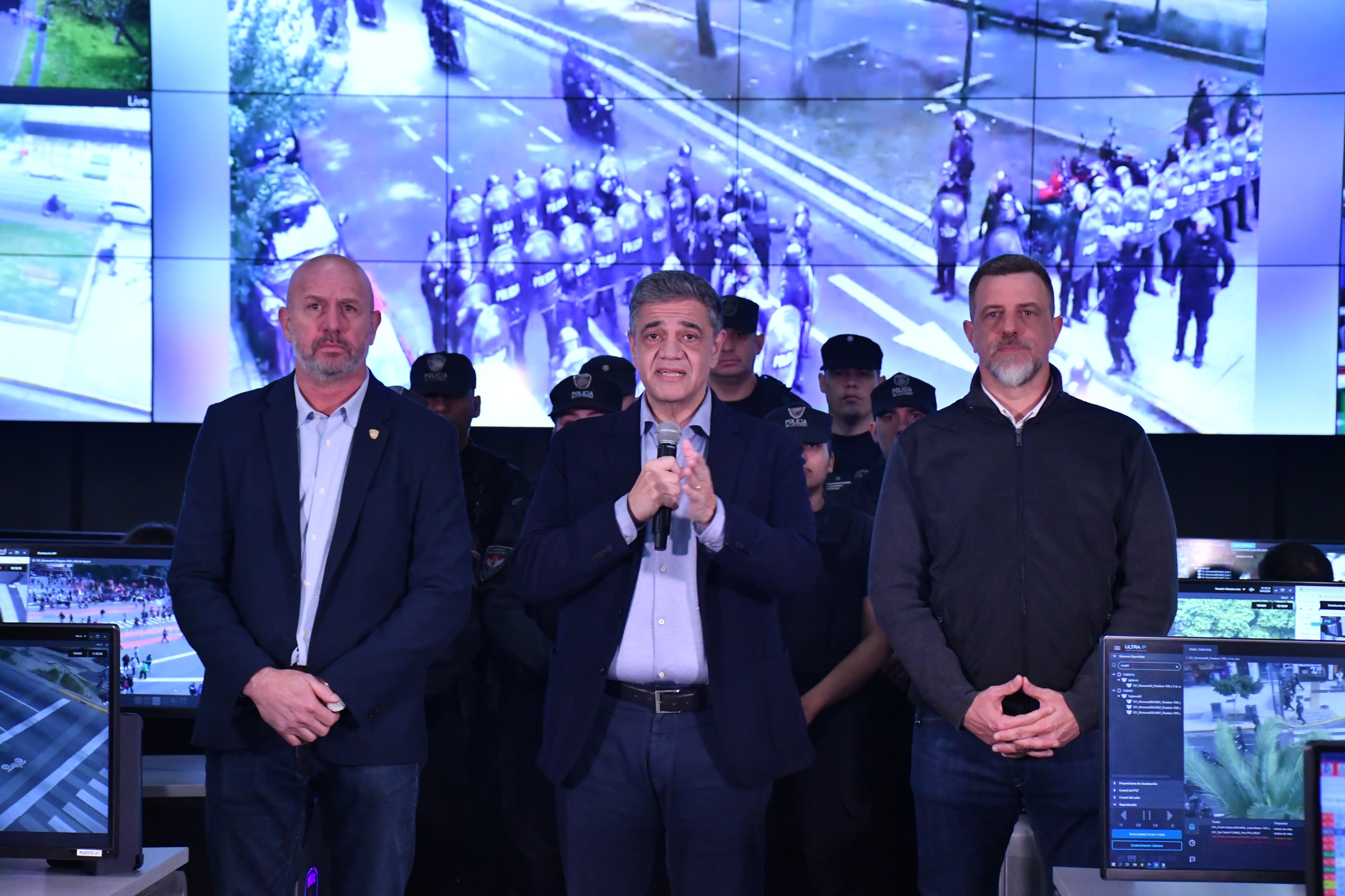 Jorge Macri: “Fue un operativo que marca un antes y un después sobre cómo se plantea y cómo se defiende el orden en la Ciudad”