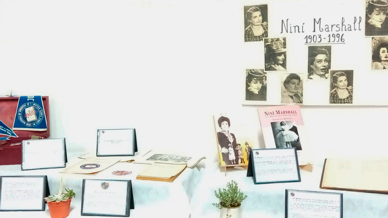 Reinaguración del museo escolar del Liceo N.° 1