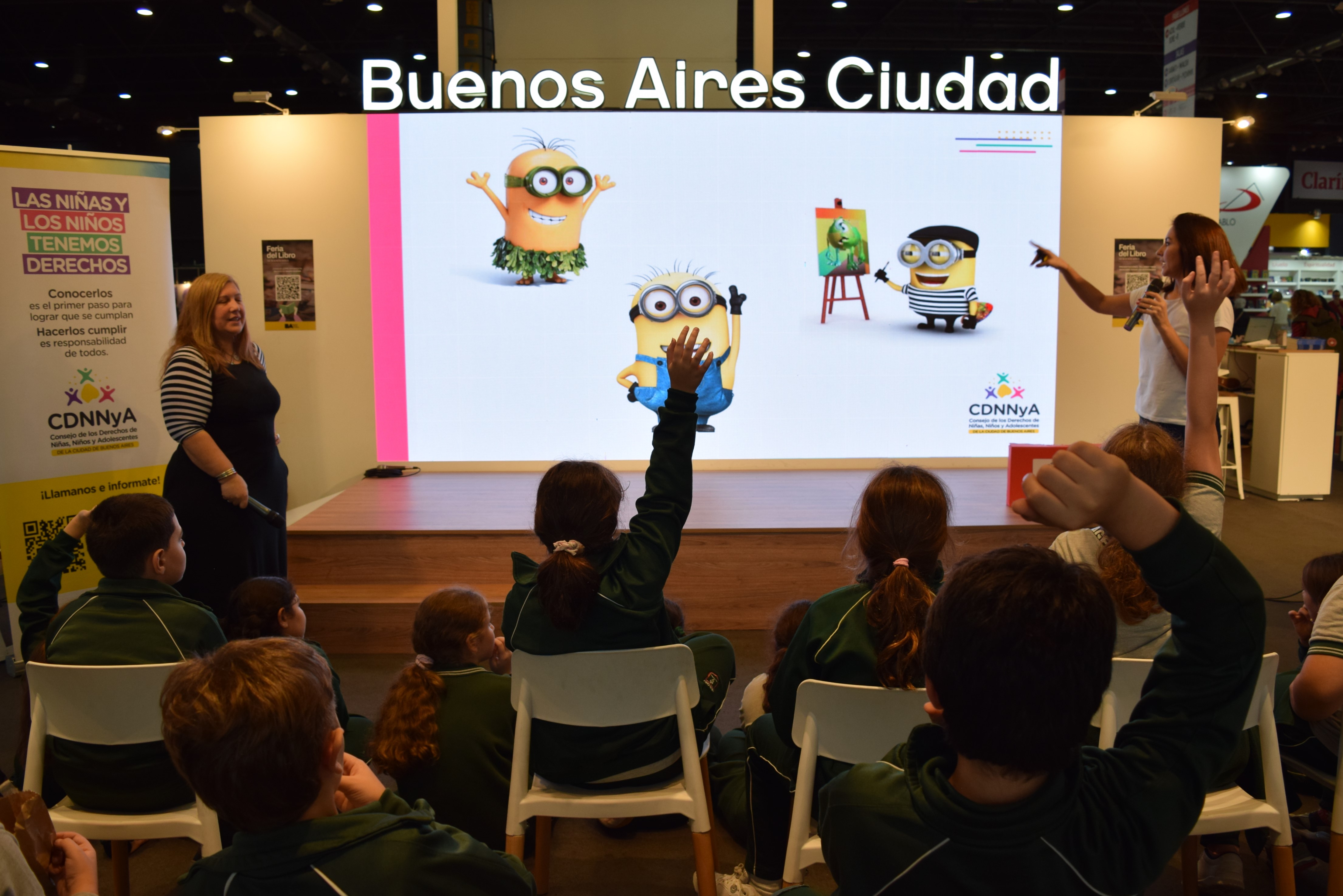 El Consejo de Derechos de niñas, niños y adolescentes en la Feria del Libro