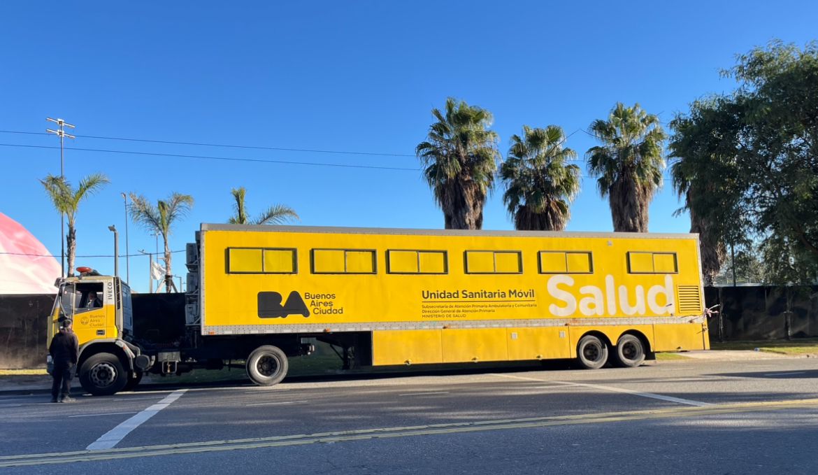 Unidad Sanitaria Móvil de la Ciudad: conocé su cronograma de funcionamiento durante los próximos días 