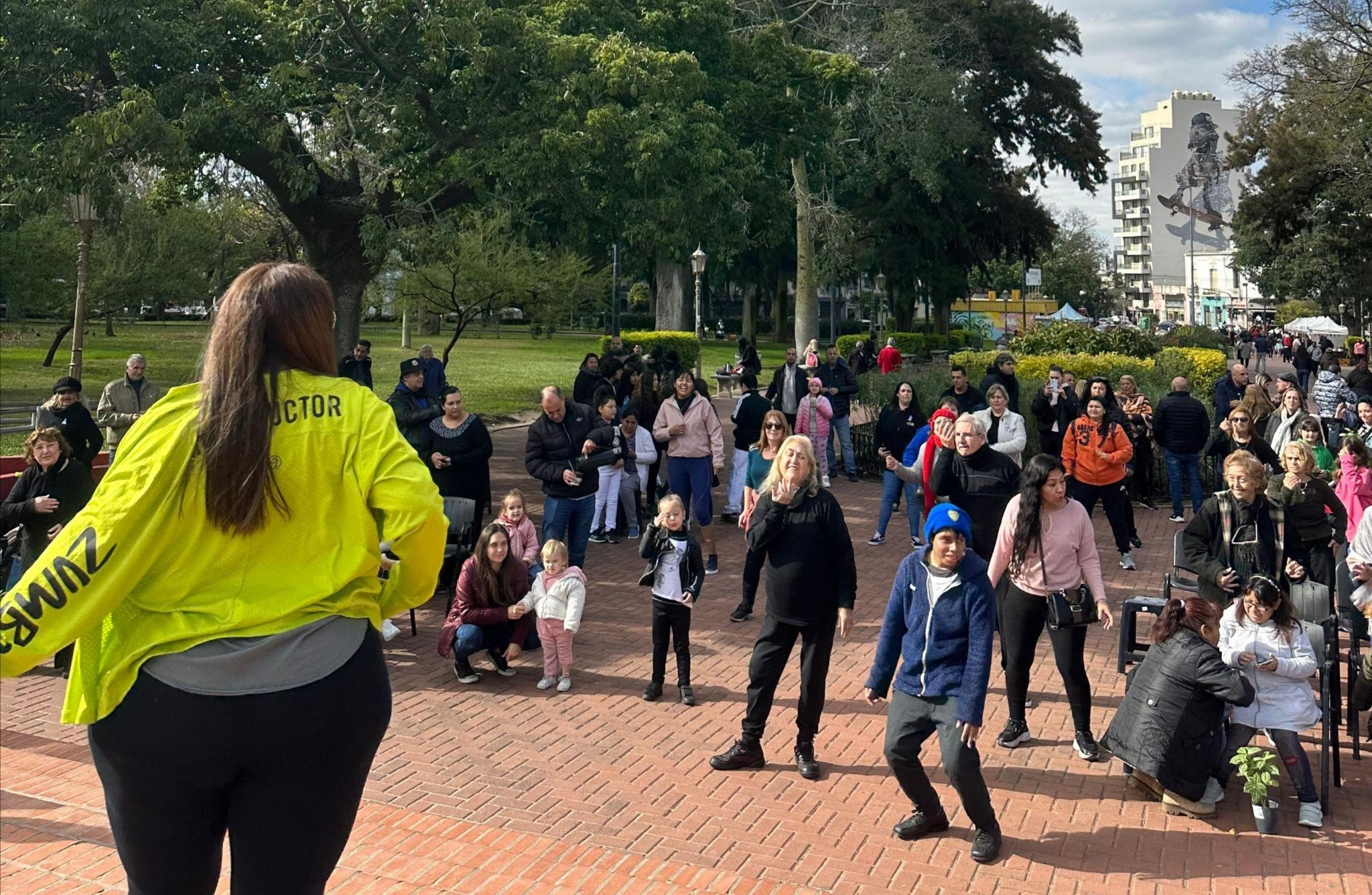 Celebración por el aniversario 121º de Parque Chacabuco