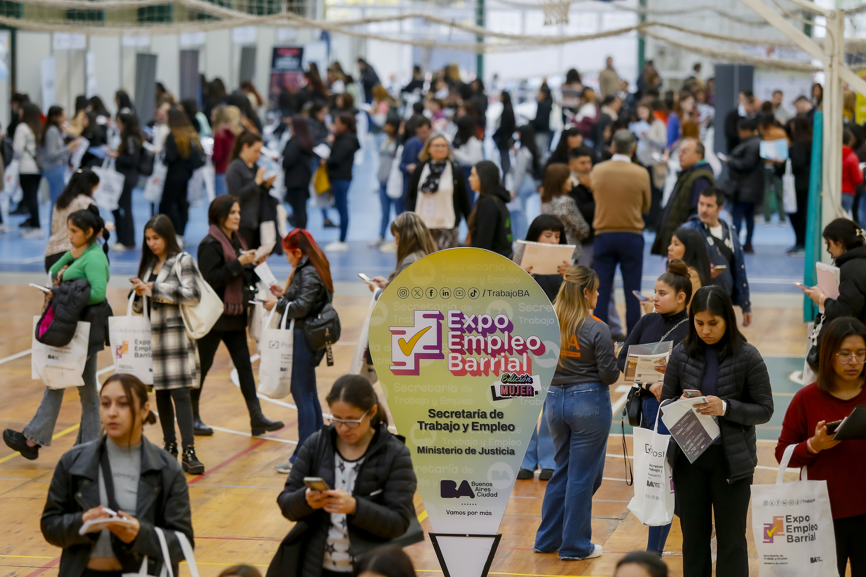 Llega una nueva edición de Expo Empleo Barrial exclusiva para vos