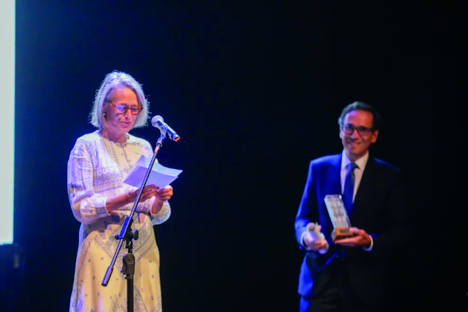La Secretaría General y de Relaciones Internacionales recibió a Sabine Gimbrère, Directora de la Oficina Internacional de Amsterdam