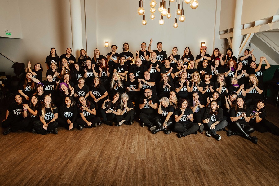 El Coro Gospel Joy, se presenta en la Casa de la Cultura 