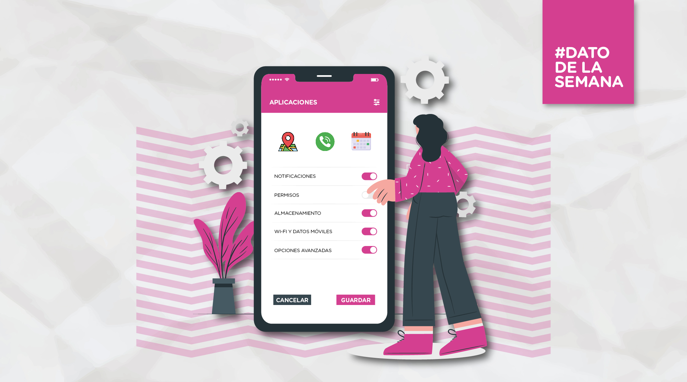 ¿Qué son los permisos de las apps?