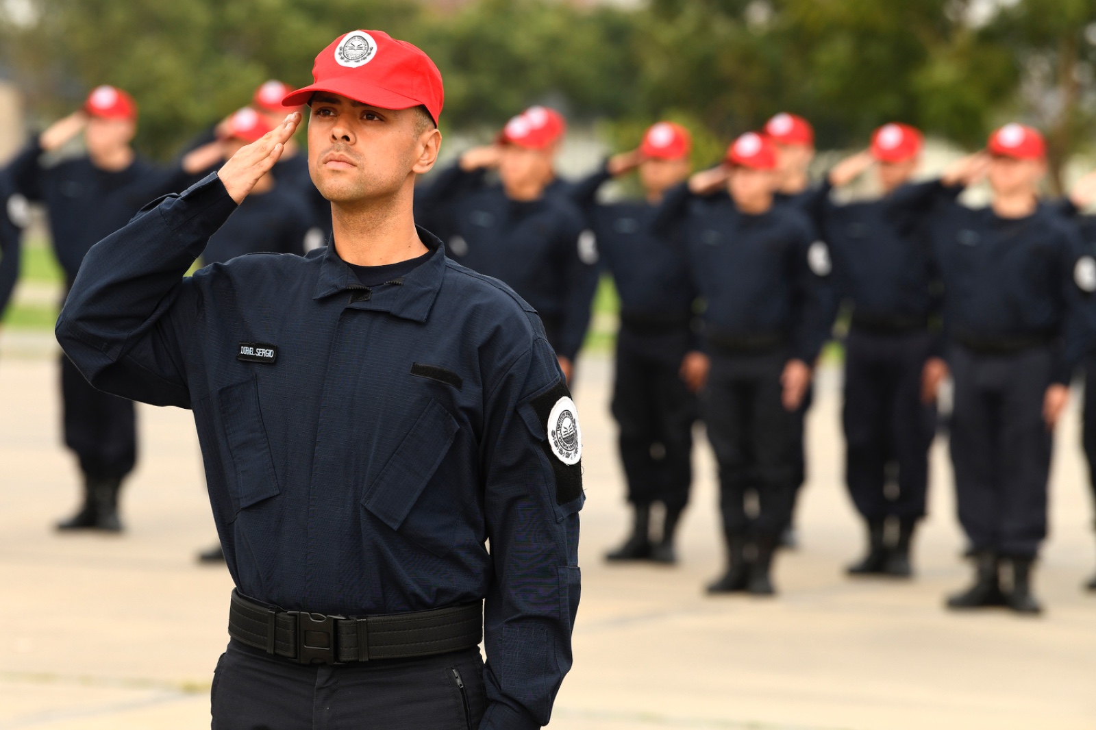 Distinguieron a los primeros Dragoneantes del Cuerpo de Bomberos de la Ciudad