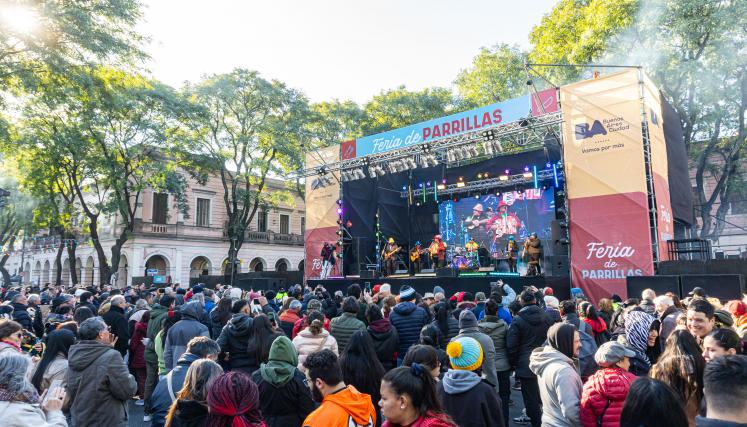 La Once Diez en La Feria de Parrillas