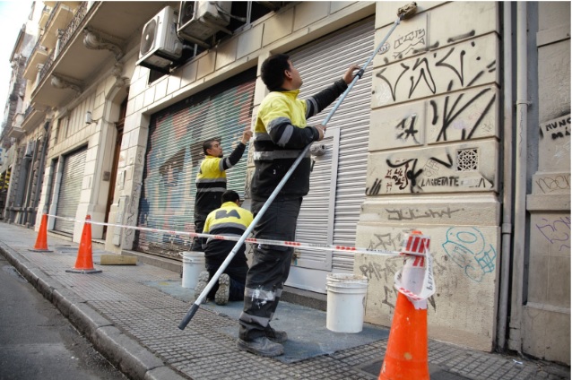 Se recuperaron más de 4 mil frentes vandalizados en los primeros seis meses de 2024