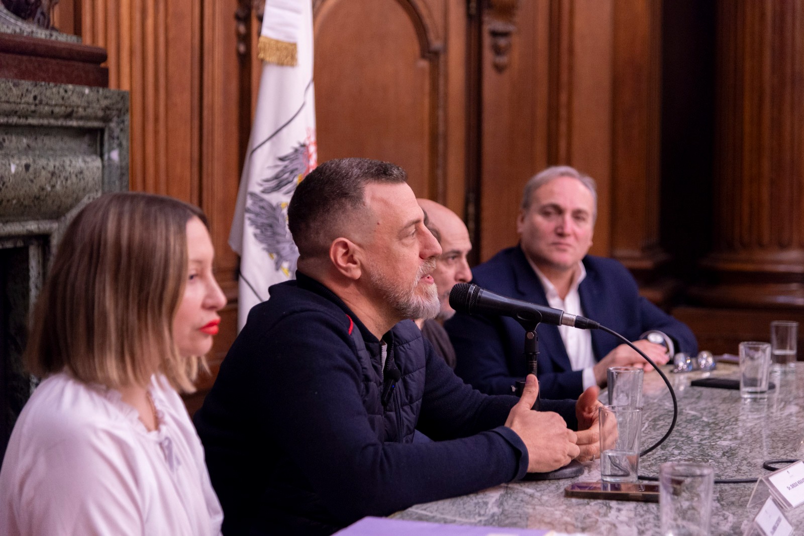 Diego Kravetz participó de un Congreso de Seguridad en la Legislatura Porteña