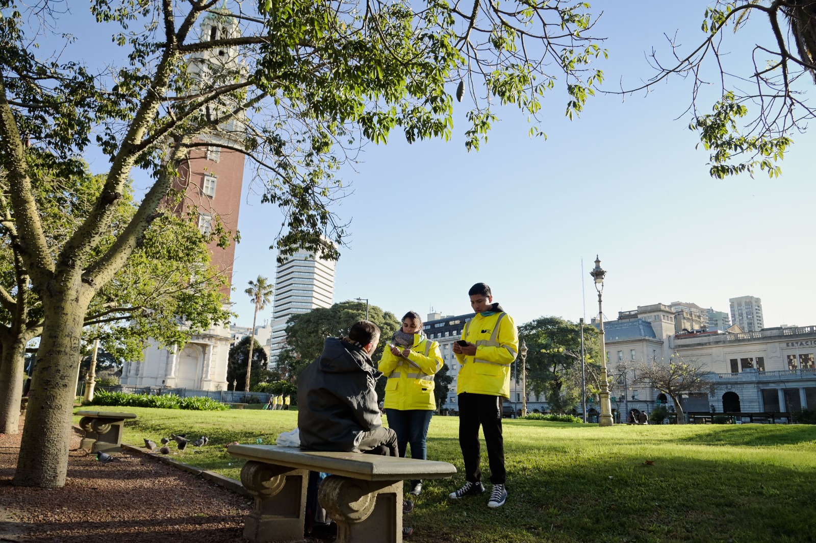 Red de Asistencia: 250 personas aceptaron sumarse a los Centros de Inclusión Social