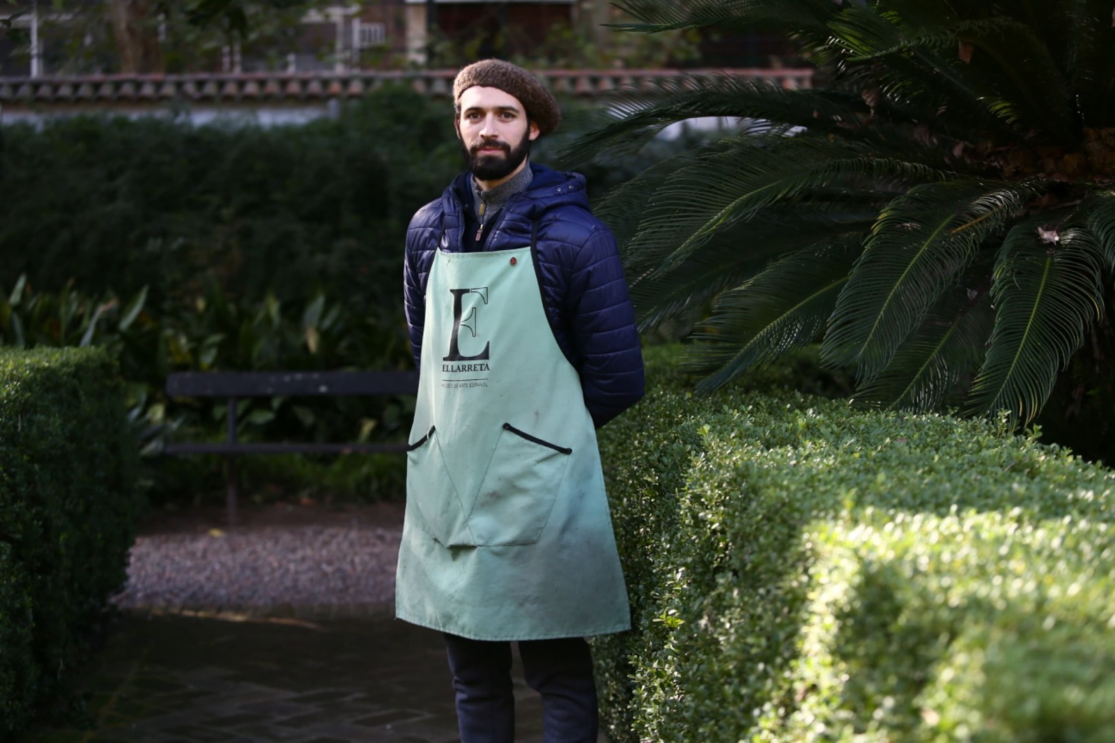 Cómo es el trabajo de Javier Suárez, el jardinero mayor del oasis porteño más secreto