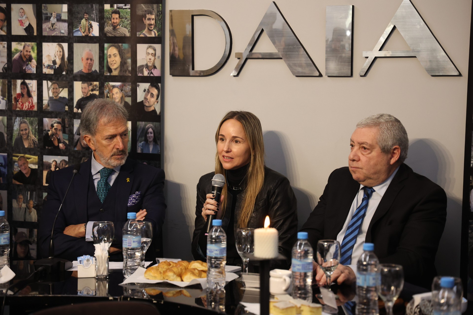 Clara Muzzio presente en la AMIA a 30 años del atentado