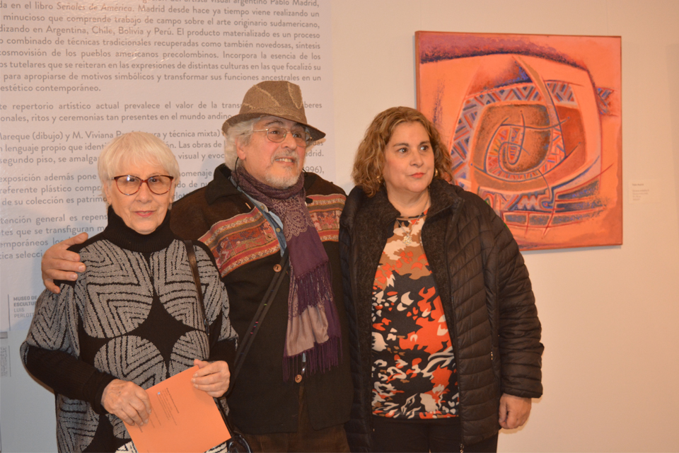 Cierre de la exposición Señales de América junto a los artistas participantes
