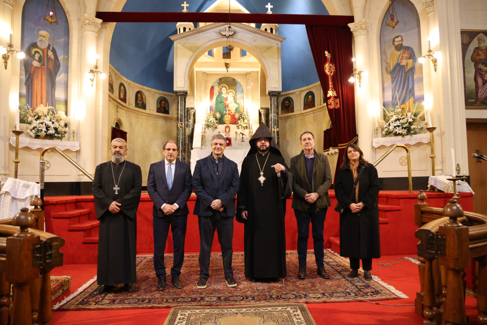 La Ciudad participó de un encuentro con autoridades de la Iglesia Apostólica Armenia