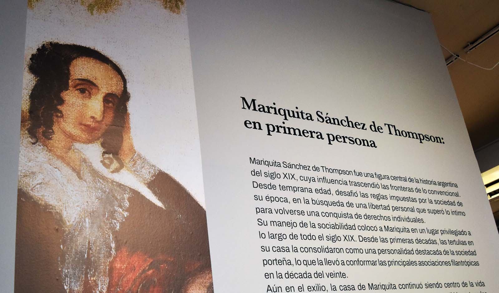 Ciclo de charlas sobre Mariquita Sánchez de Thompson en el Saavedra