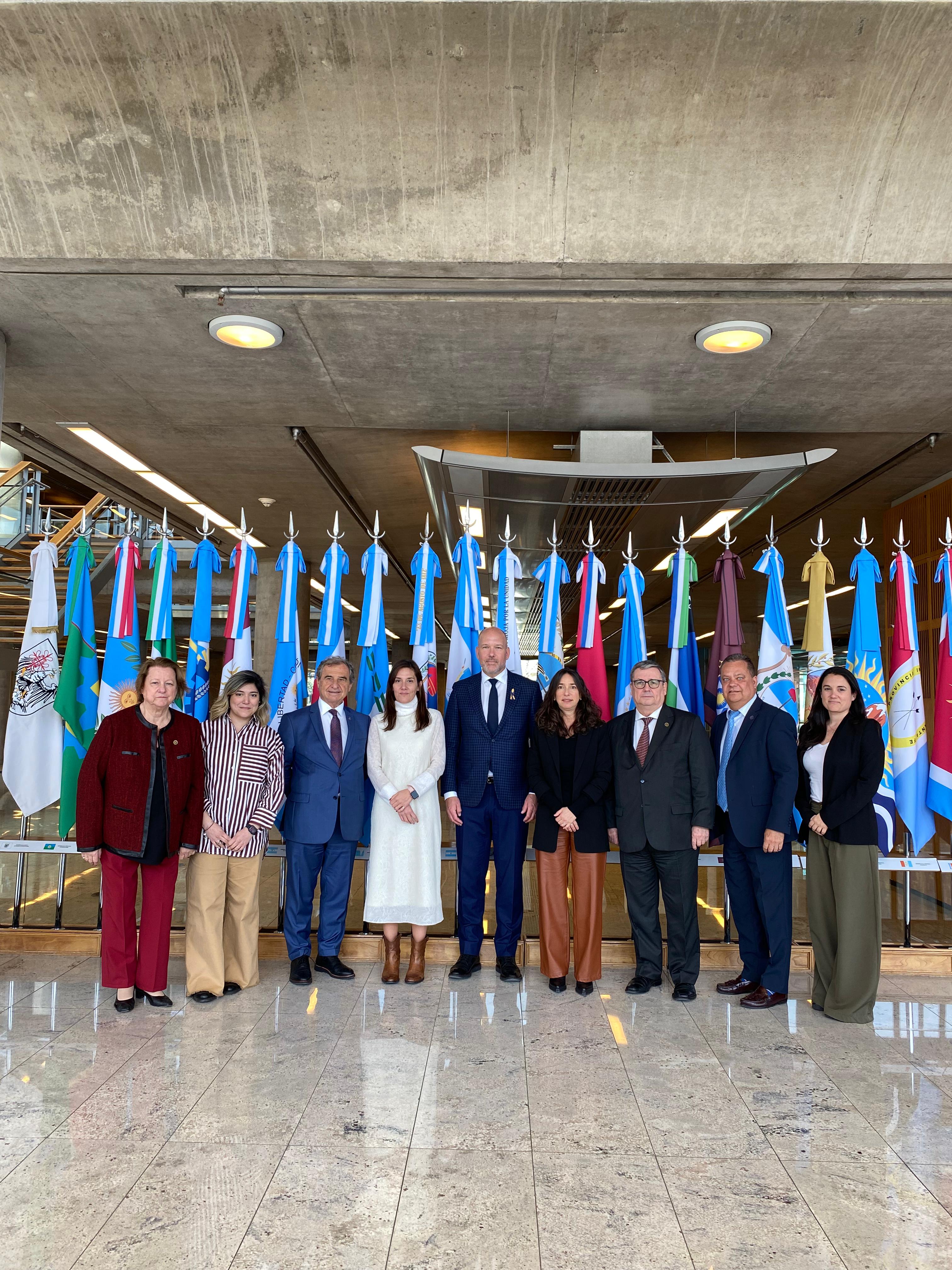 La Subsecretaría de Relaciones Internacionales recibió al Congreso Mundial Ucraniano