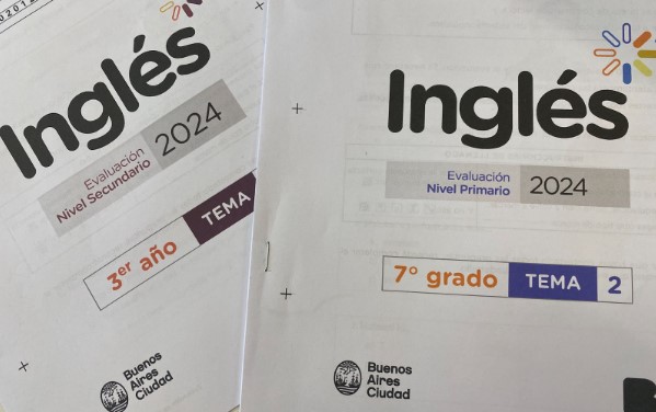 En agosto se desarrollarán las evaluaciones de Inglés en escuelas de la Ciudad