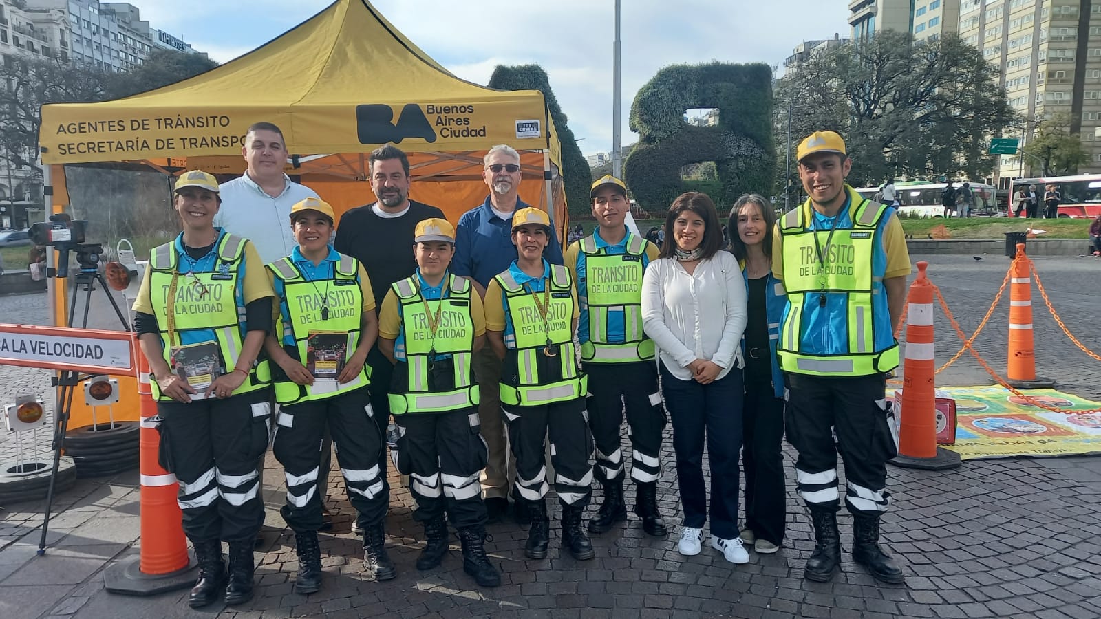 La Agencia Internacional de Jefes de Policía visita la Ciudad y comparte experiencias con funcionarios del Ministerio de Infraestructura