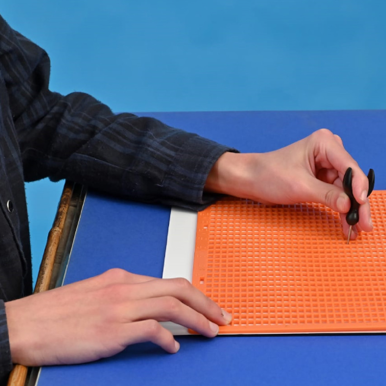 Charla sobre aprendizaje de música en braille