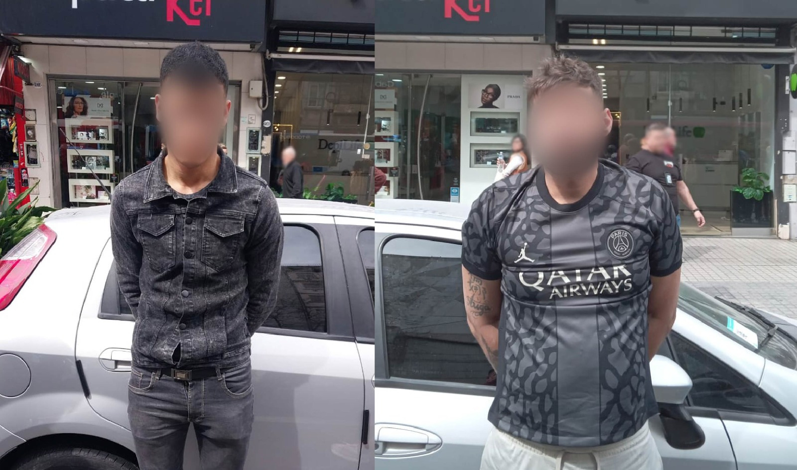 Caballito: Dos roba coches con inhibidor de señal detenidos