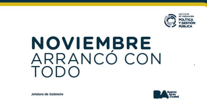 ¡Arrancó noviembre con muchas capacitaciones! 