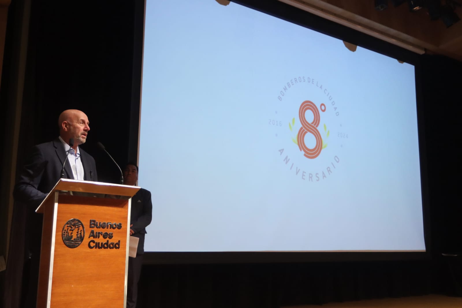 Bomberos de la Ciudad festejó su octavo aniversario 