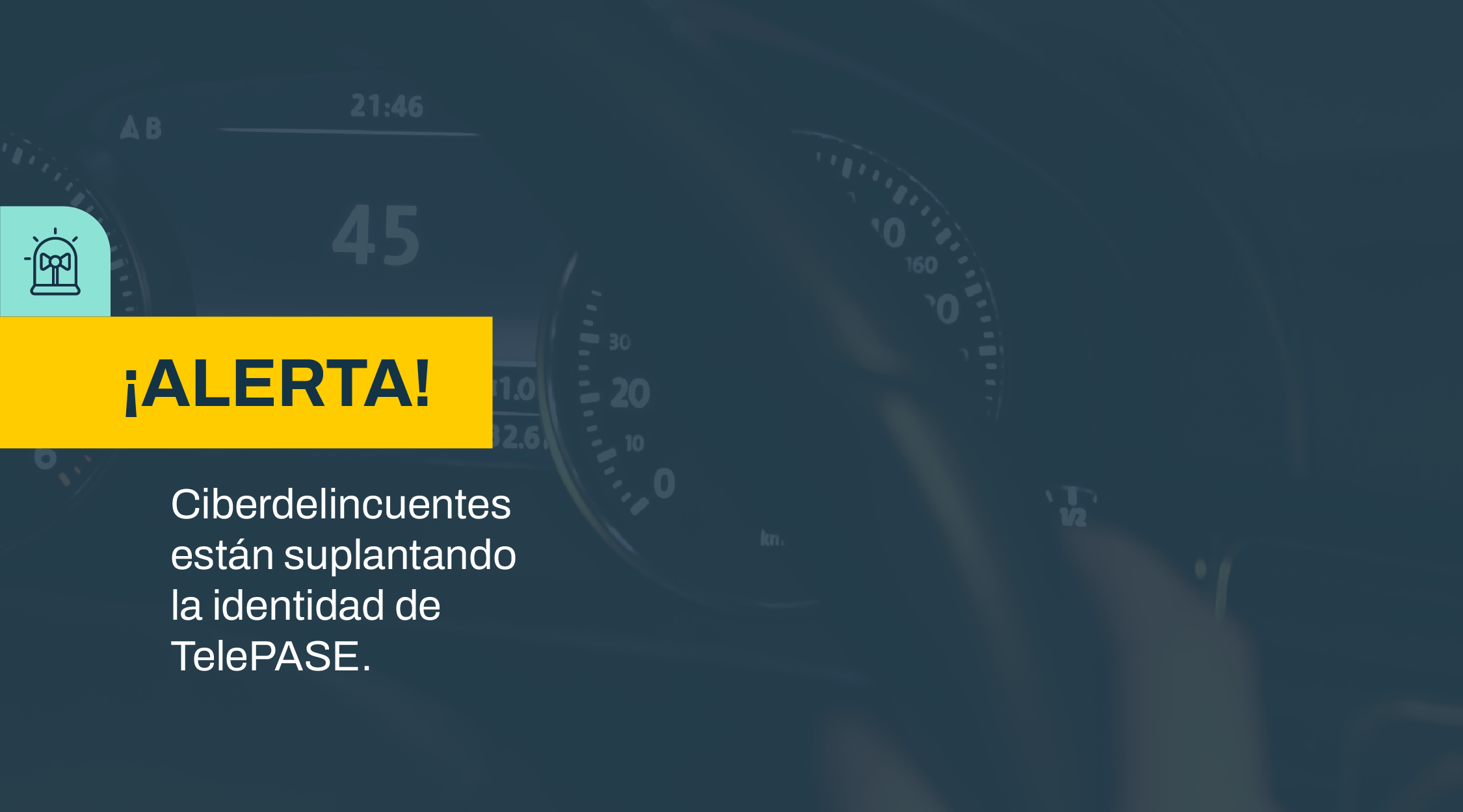 Alerta: estafa suplantando a TelePASE