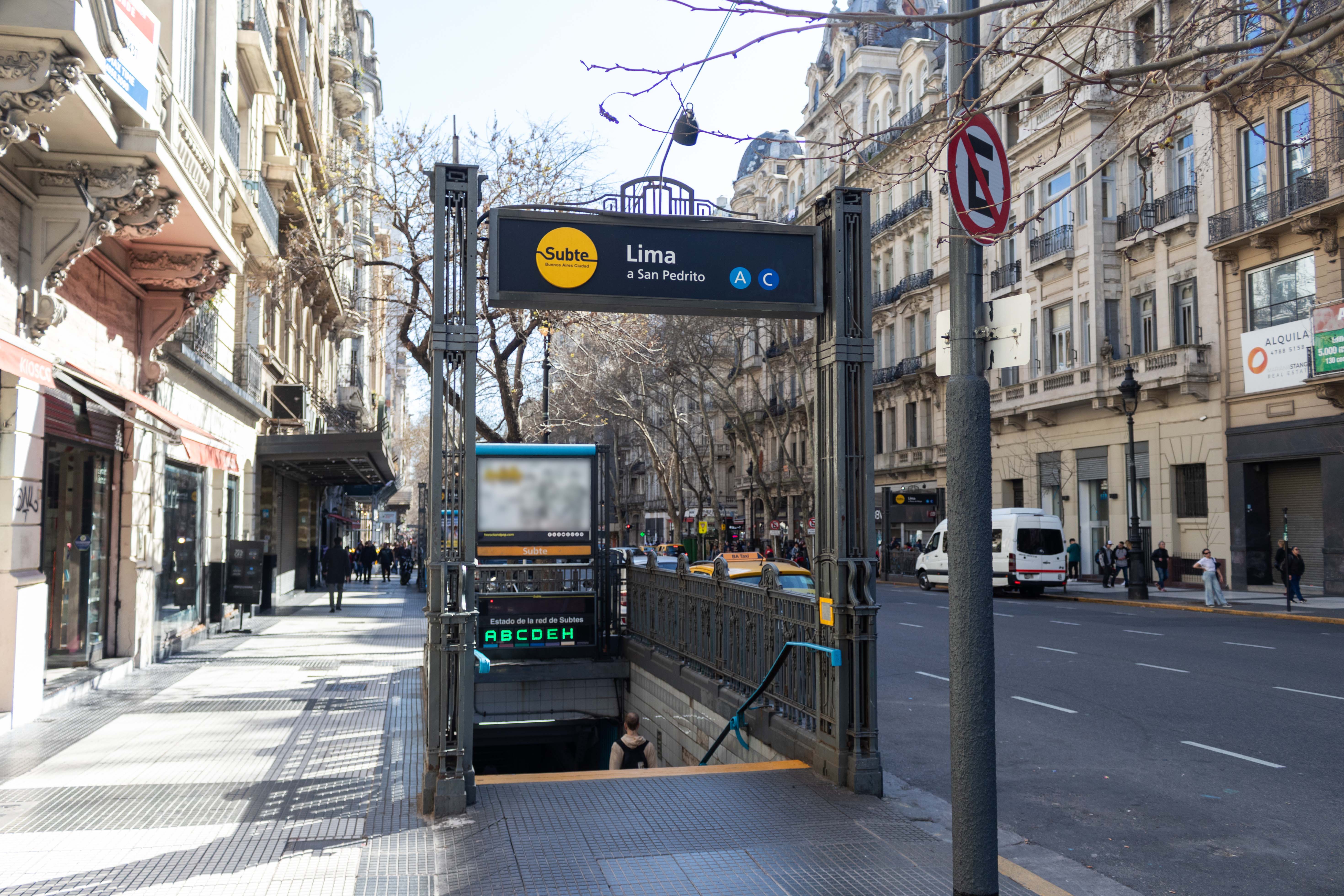 Subte: este martes 7 de enero cierran las estaciones Pueyrredón (B) y Lima por obras de renovación