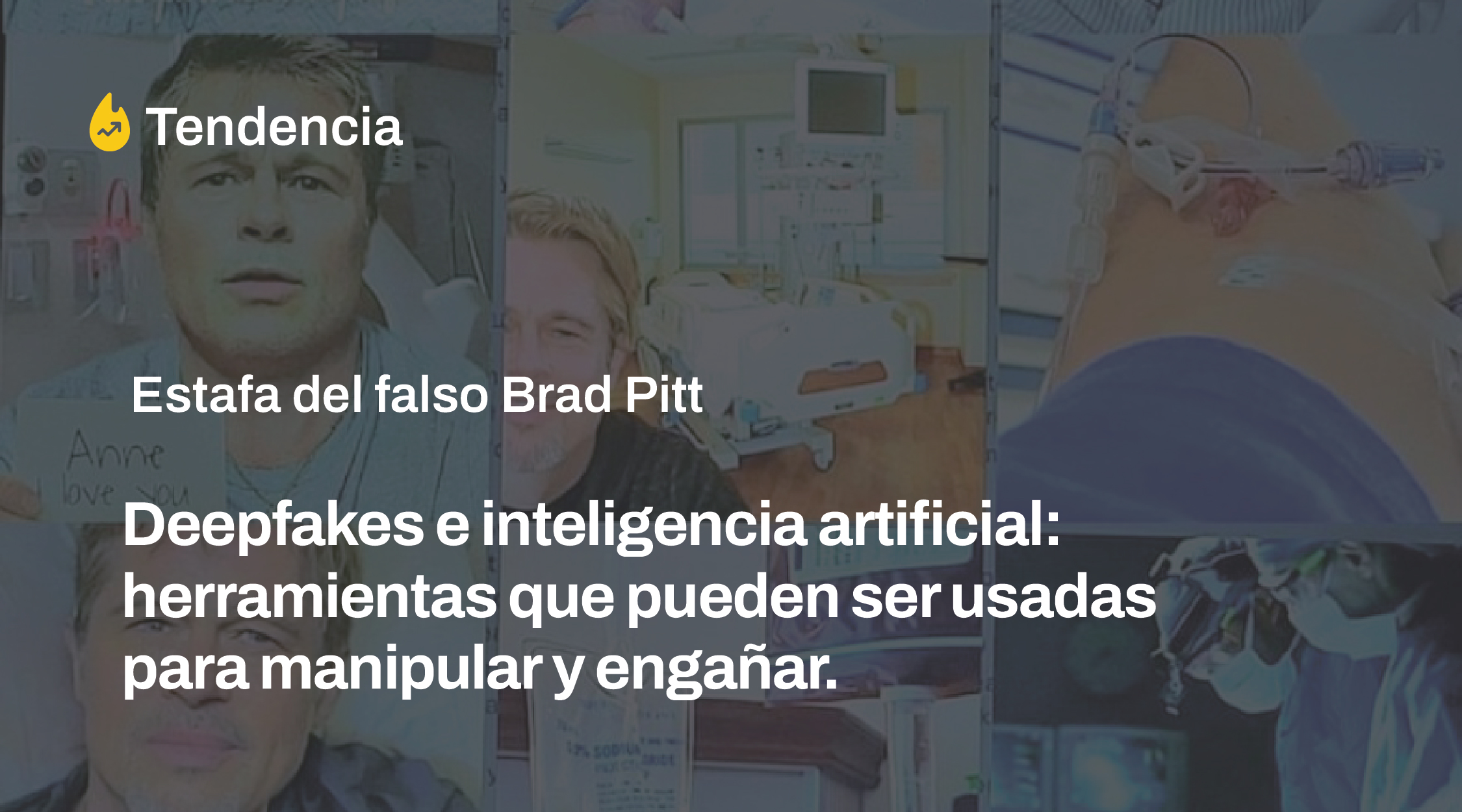 Estafa del falso Brad Pitt