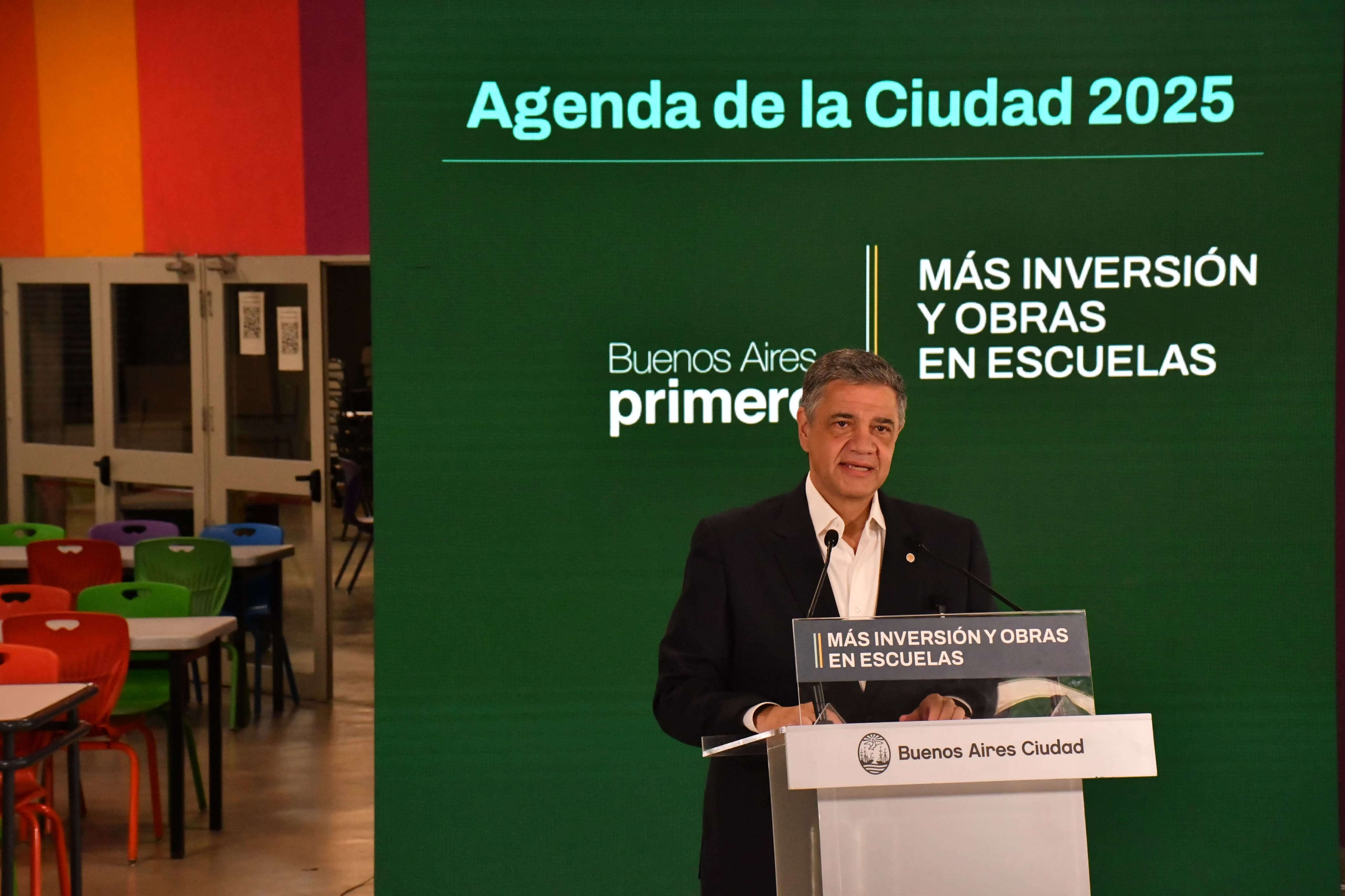 El Jefe de Gobierno presentó una fuerte inversión en educación: más de $145 mil millones en obras para las escuelas