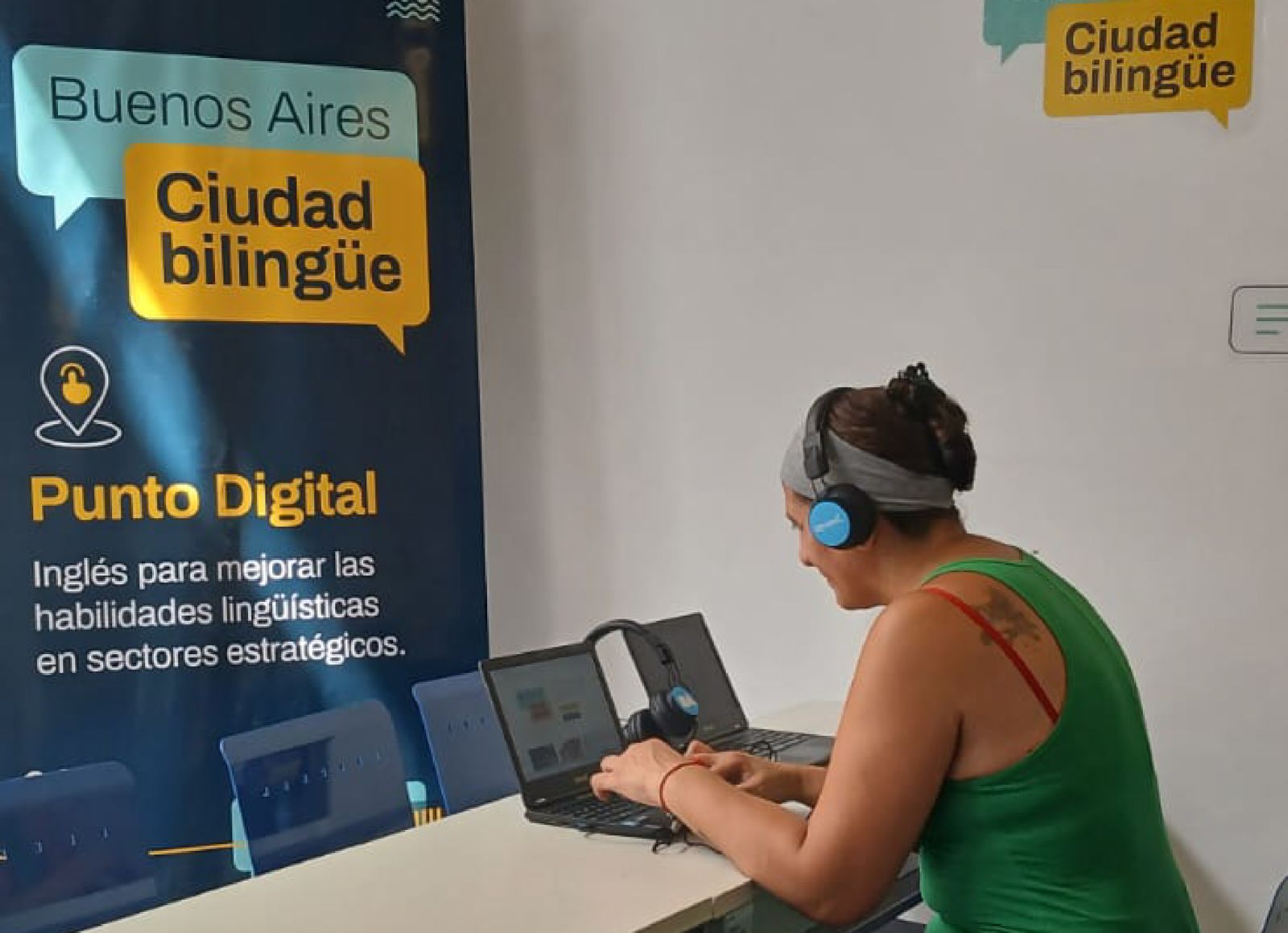 Ciudad Bilingüe: reabrieron los puntos digitales tras el receso de verano