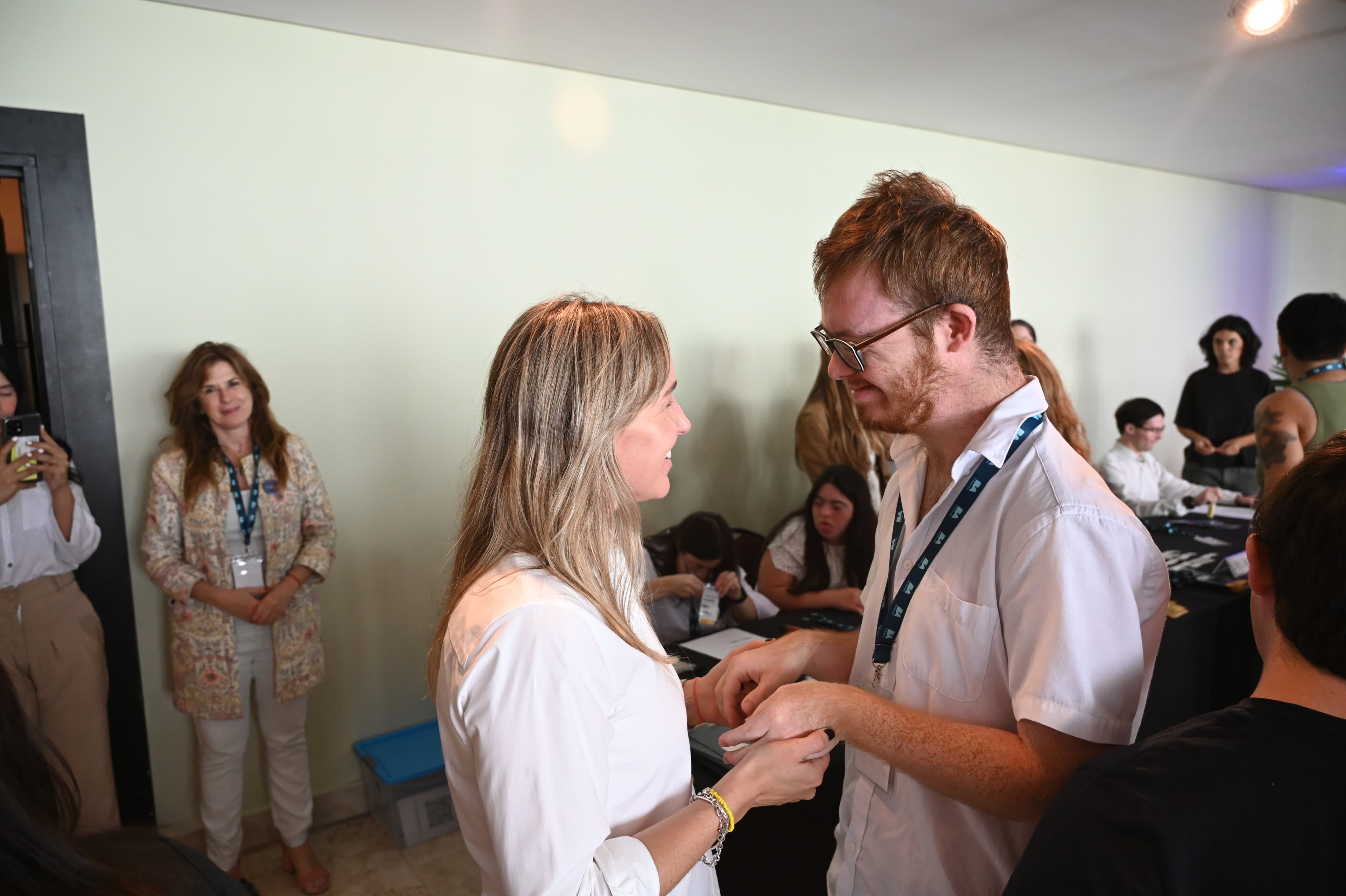 Jorge Macri, junto a Clara Muzzio, en el Día Mundial del Síndrome de Down: “Siempre la inclusión enriquece"