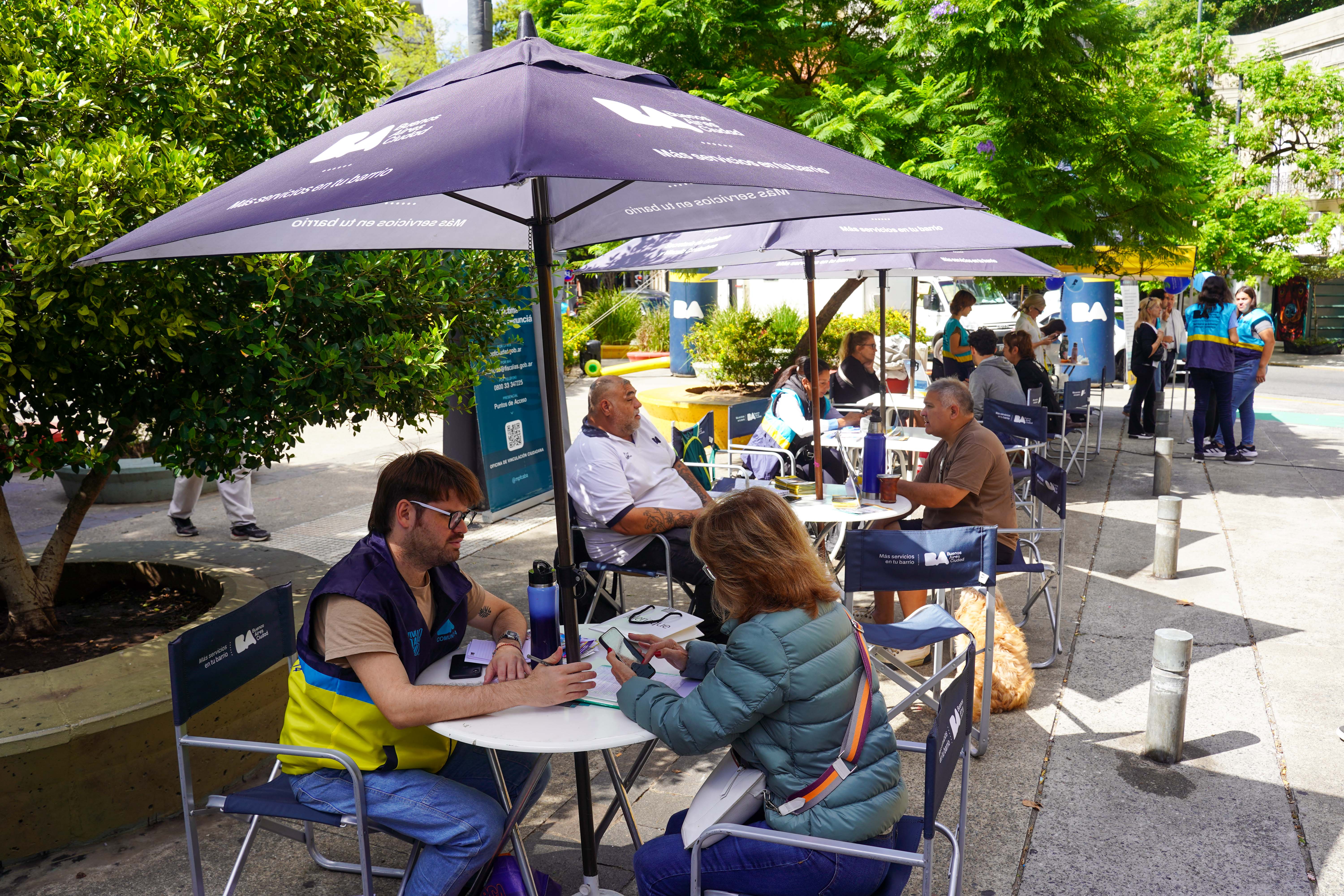Más servicios en tu barrio lleva sus oficinas móviles a Saavedra, Villa del Parque y Mataderos 
