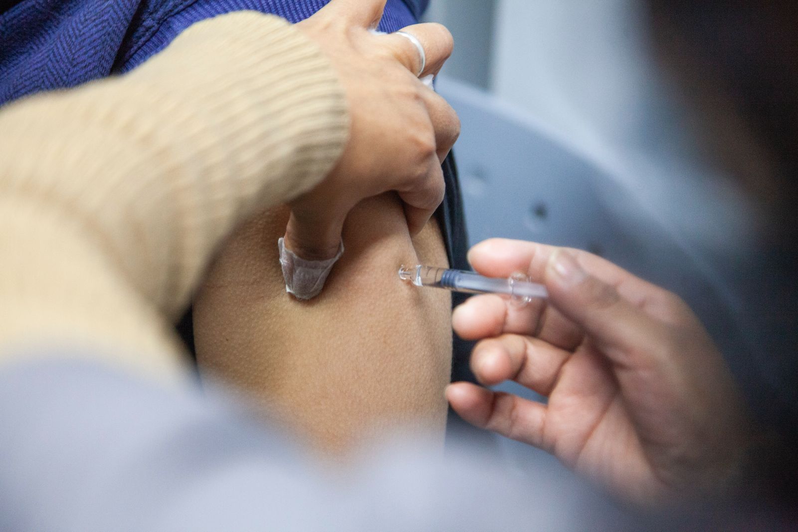 La Unidad Sanitaria Móvil llega a Constitución para seguir vacunando contra el sarampión