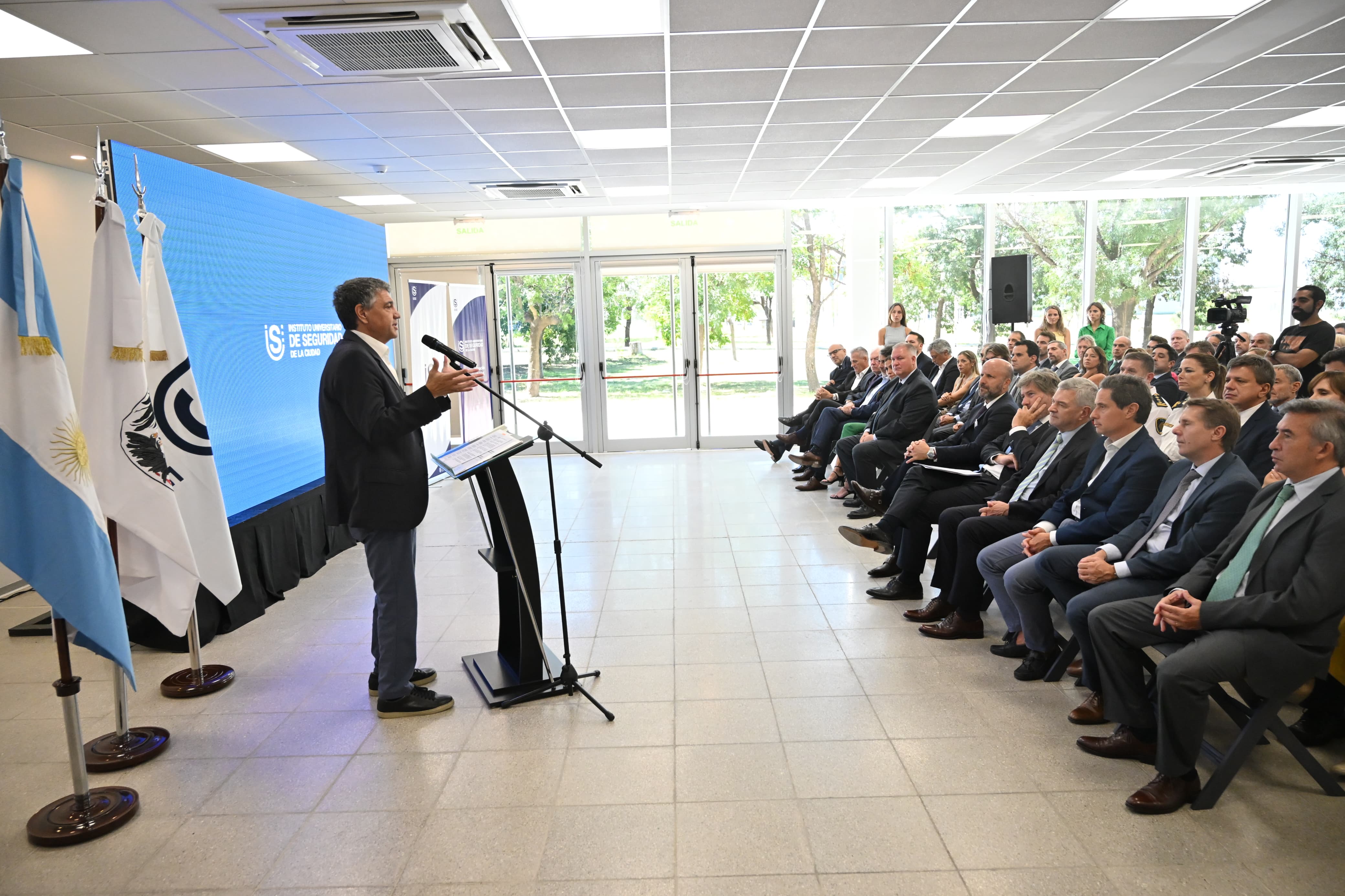 Inauguración del nuevo edificio del Instituto Universitario de Seguridad de la Ciudad