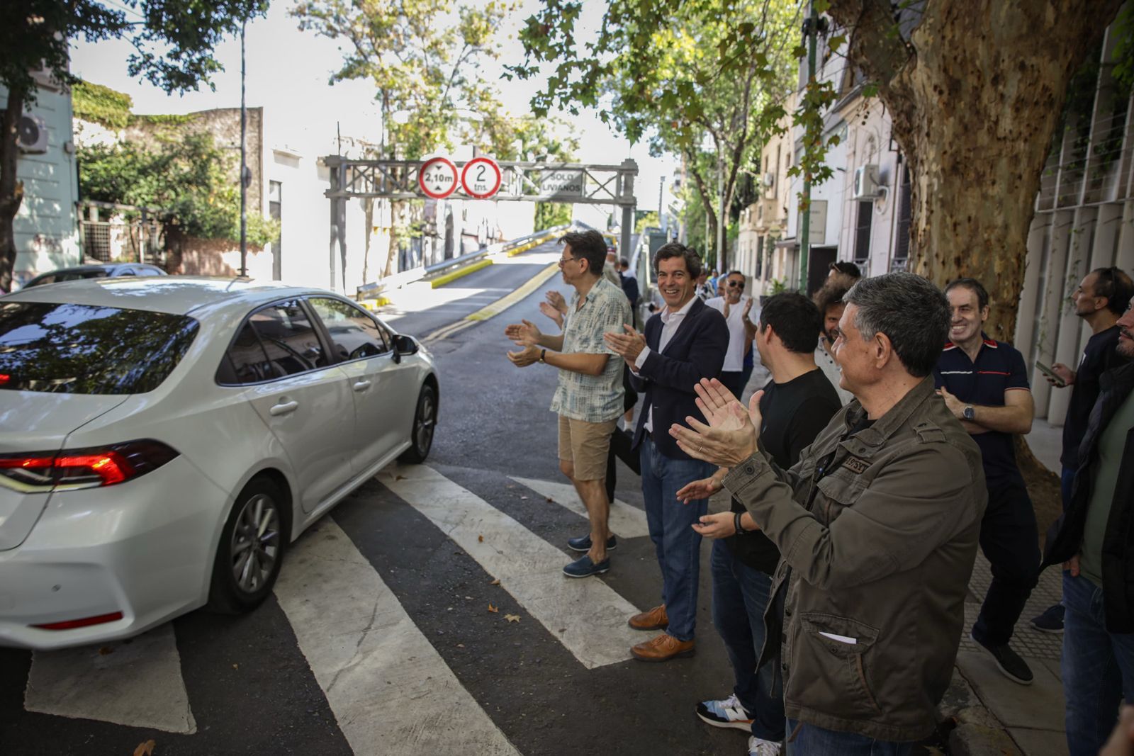 Conectividad urbana: el Jefe de Gobierno reabrió el Puente Ciudad de la Paz