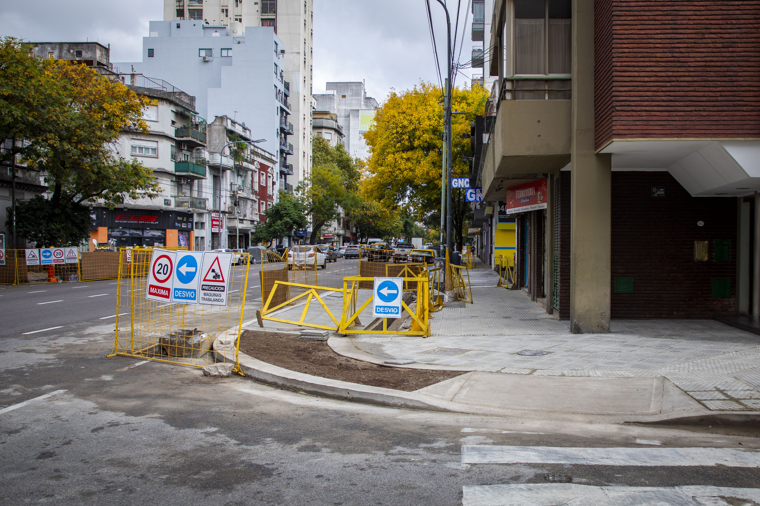 Comenzaron las obras de puesta en valor de la avenida Independencia