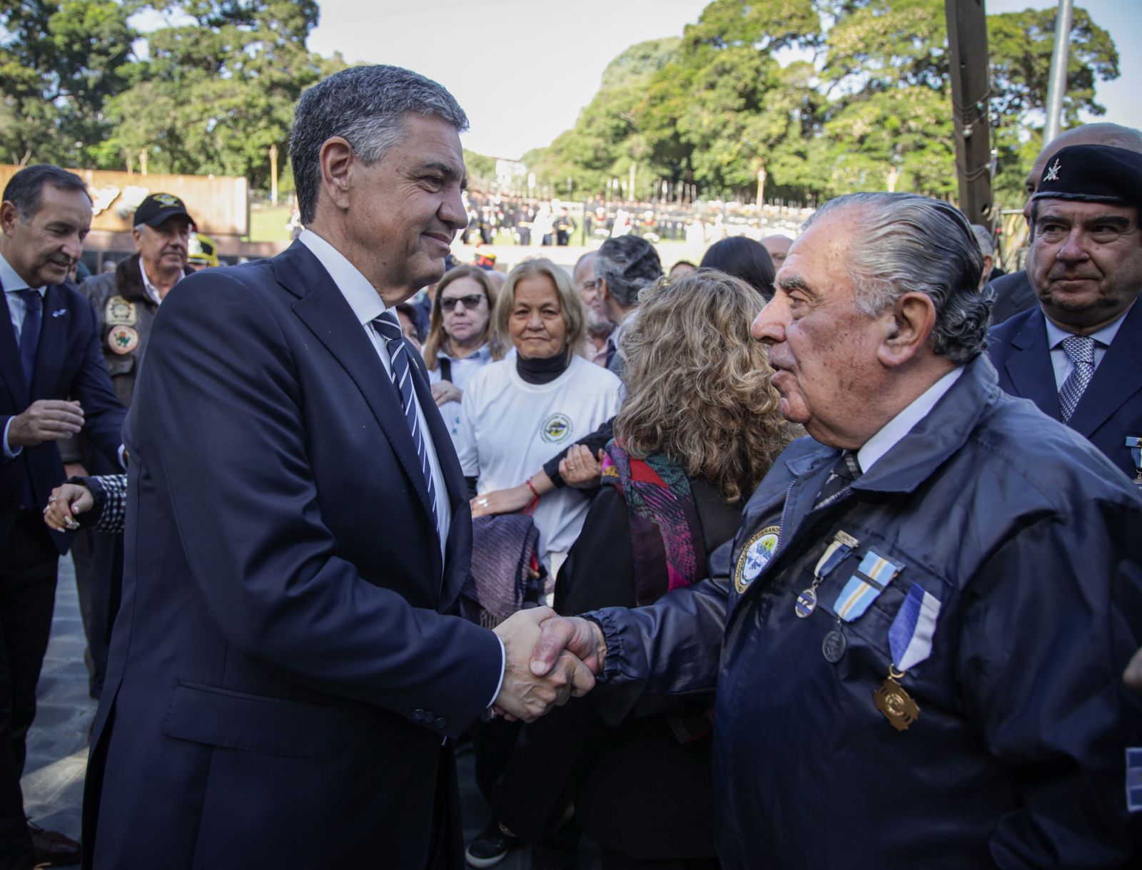 Jorge Macri homenajeó a los veteranos y caídos en la Guerra de Malvinas