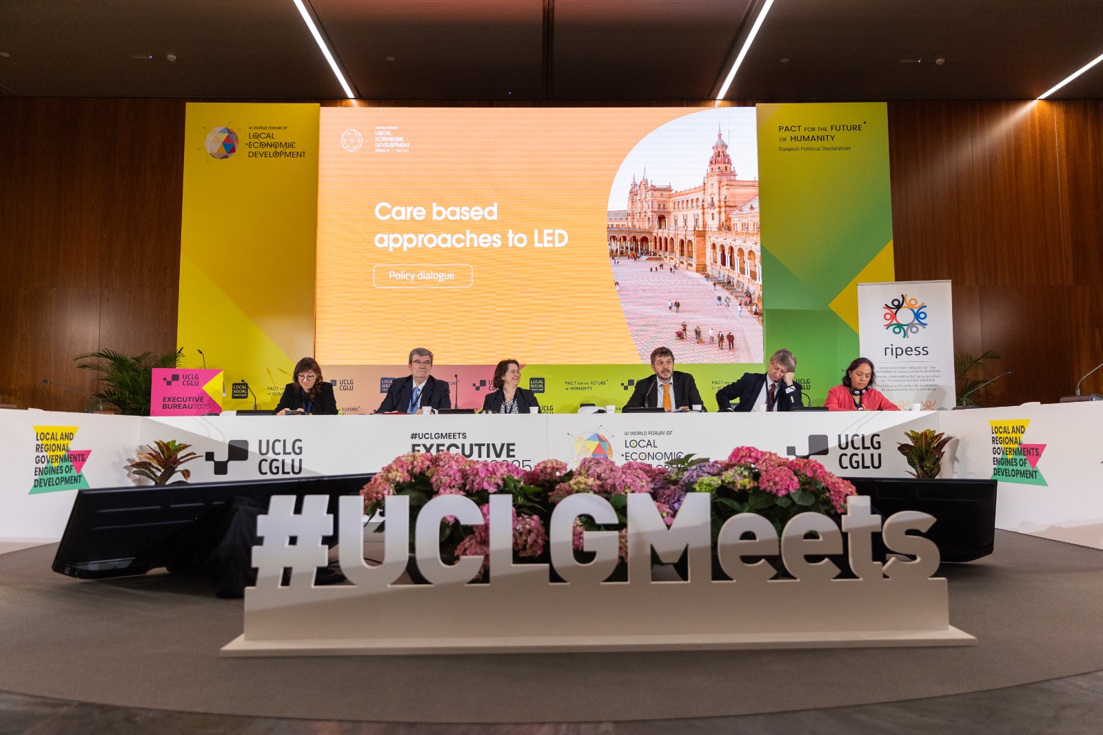 Buenos Aires presente en el Bureau Ejecutivo de CGLU en el 6º Foro Mundial de Desarrollo Económico Local