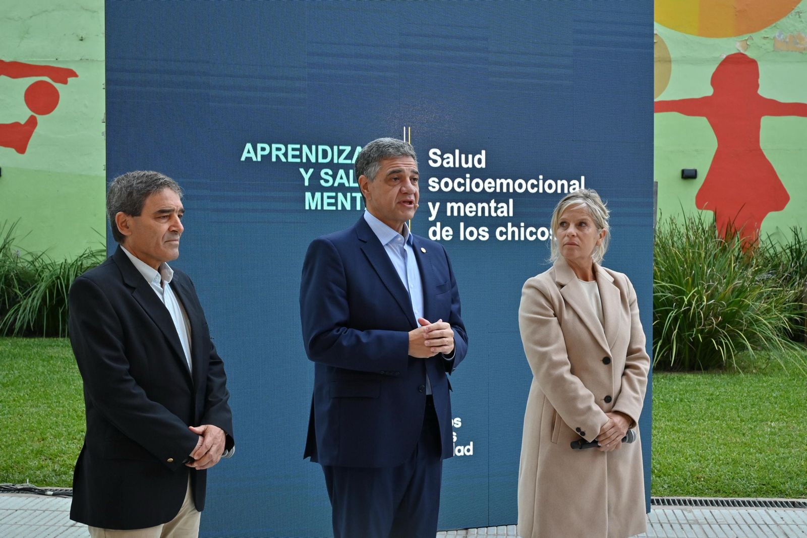 Jorge Macri presenta una plataforma para fortalecer el vínculo entre la familia y la escuela
