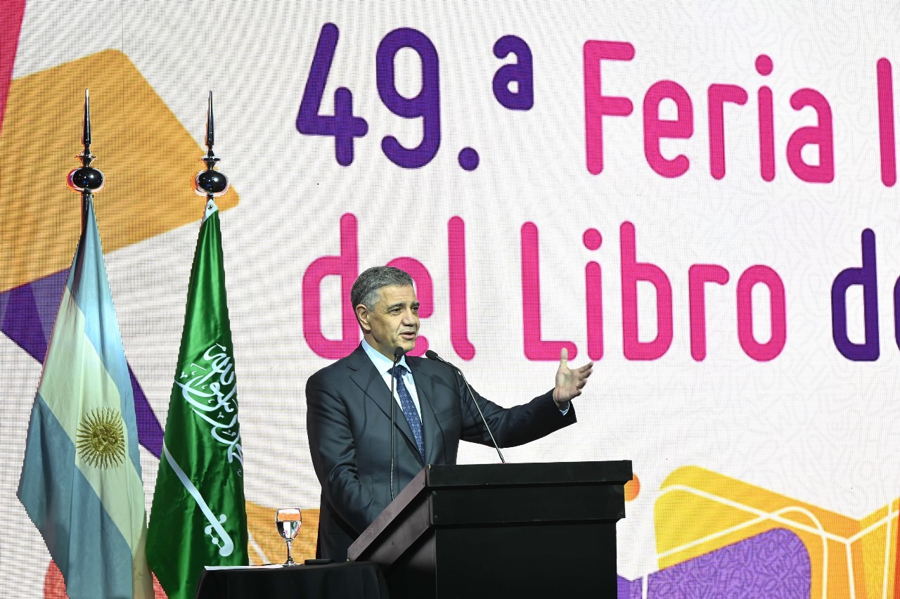 Jorge Macri en la Feria del Libro: “El que no entiende que Buenos Aires respira cultura, no entiende a los porteños”