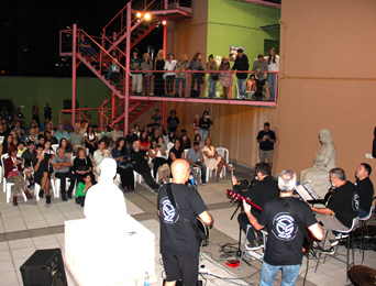 Tertulias en lo de Quinquela