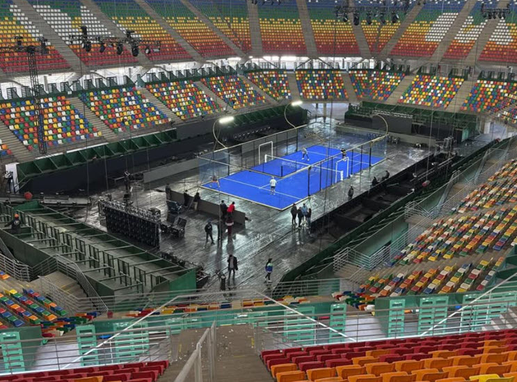 El mejor Pádel del mundo llega a Buenos Aires, en el estadio para 15 mil espectadores del Parque Roca