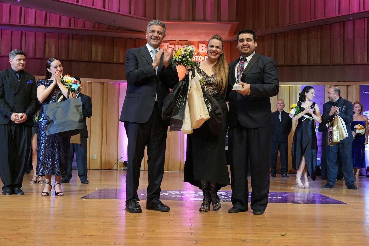 Jorge Macri entregó los premios a los ganadores del Campeonato de Baile de la Ciudad