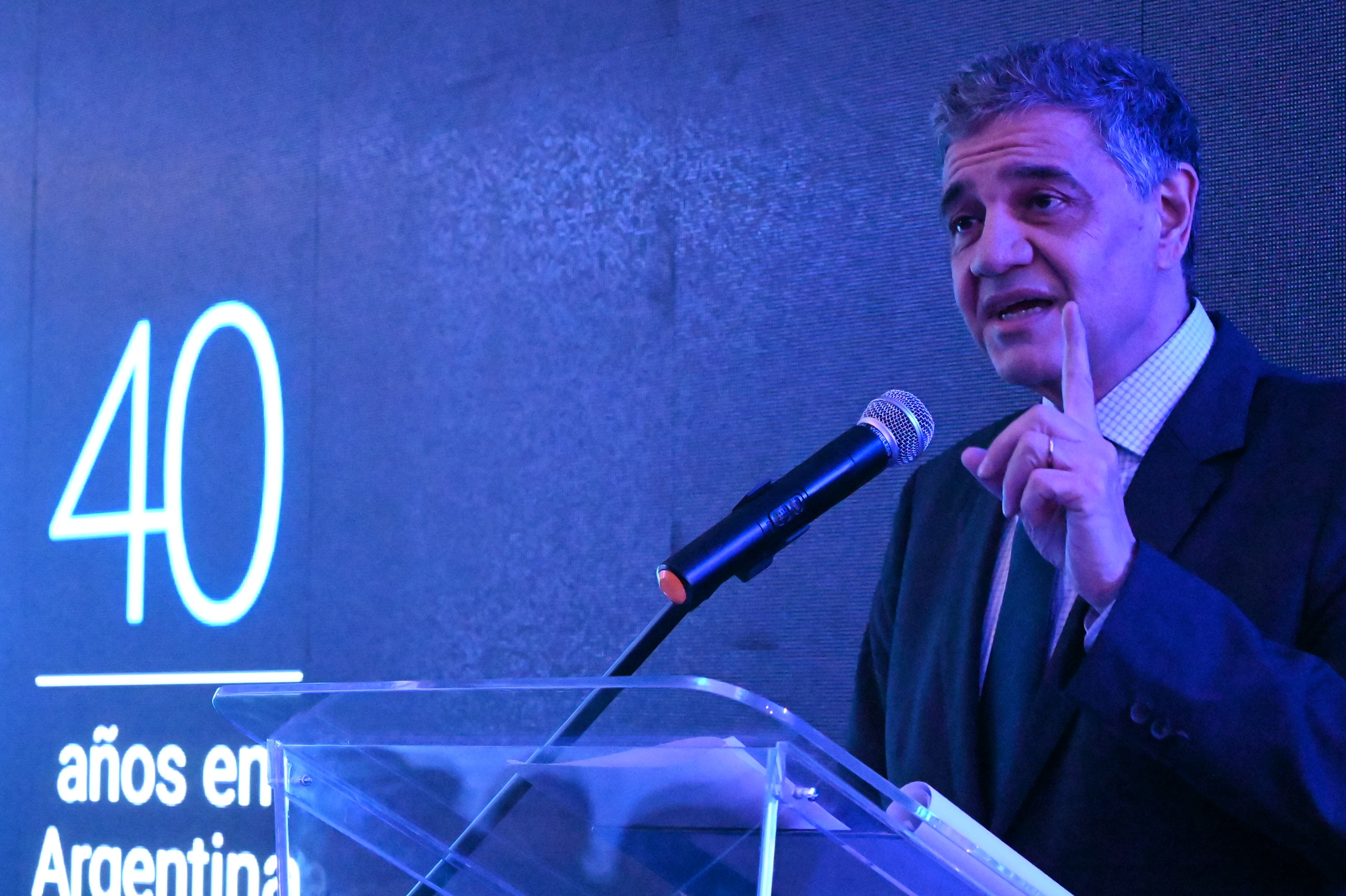 Jorge Macri participó del evento por los 40 años de UNICEF en Argentina