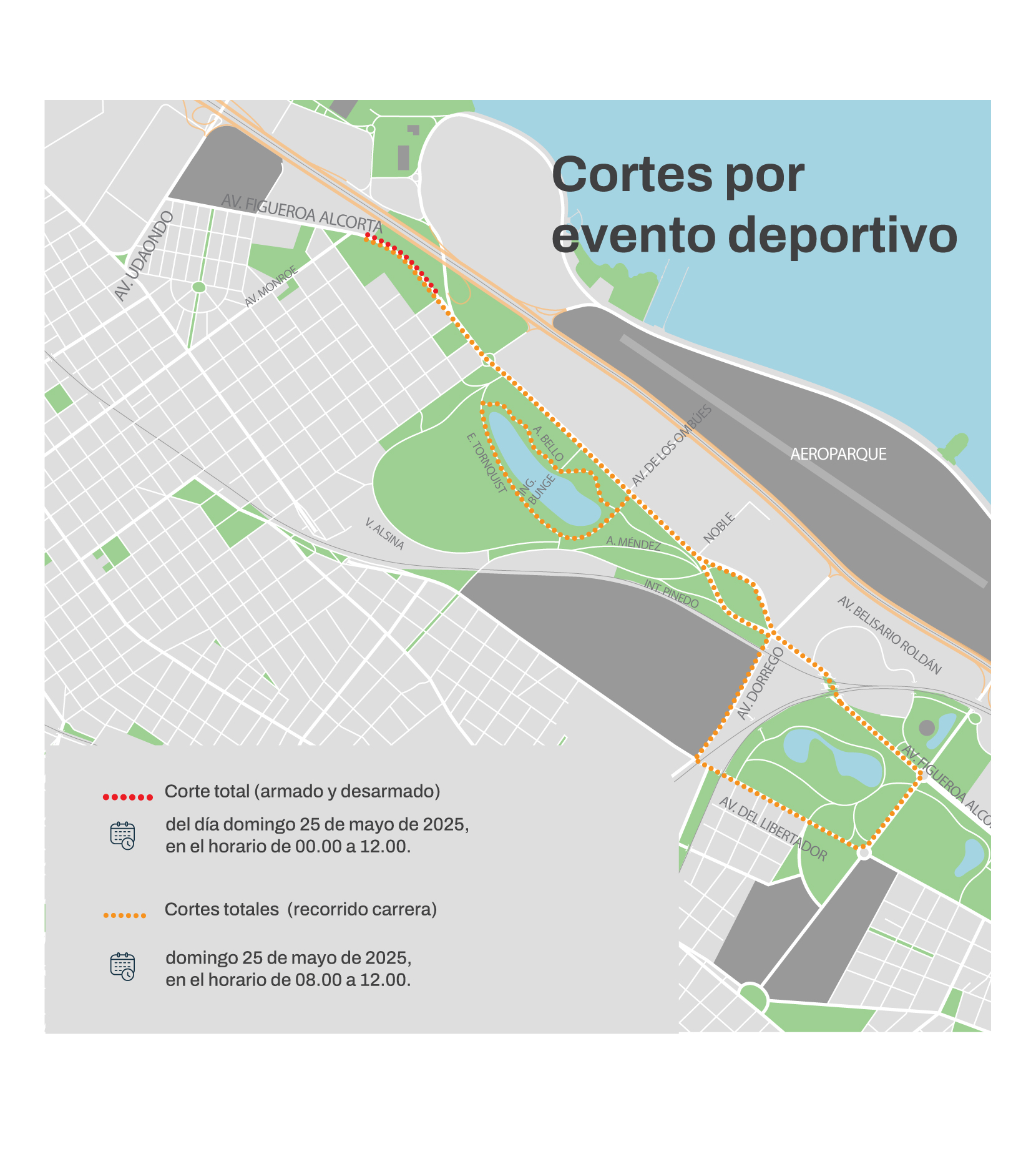 Carrera Maya 2025: cortes para este domingo 25 de mayo