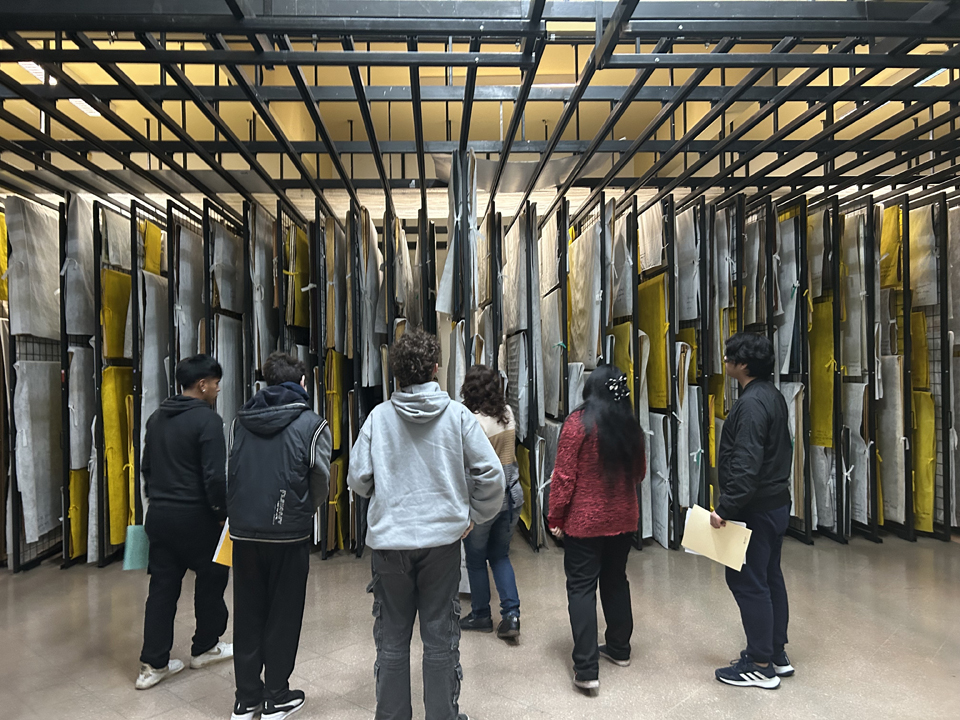 Estudiantes de secundaria realizaron sus prácticas en el Museo Quinquela Martín